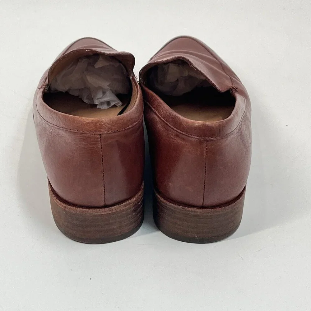 Madewell Brown Leather Loafers